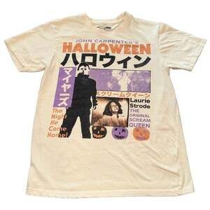 John Carpenter's Halloween Japanese Poster Graphic T-Shirt Small